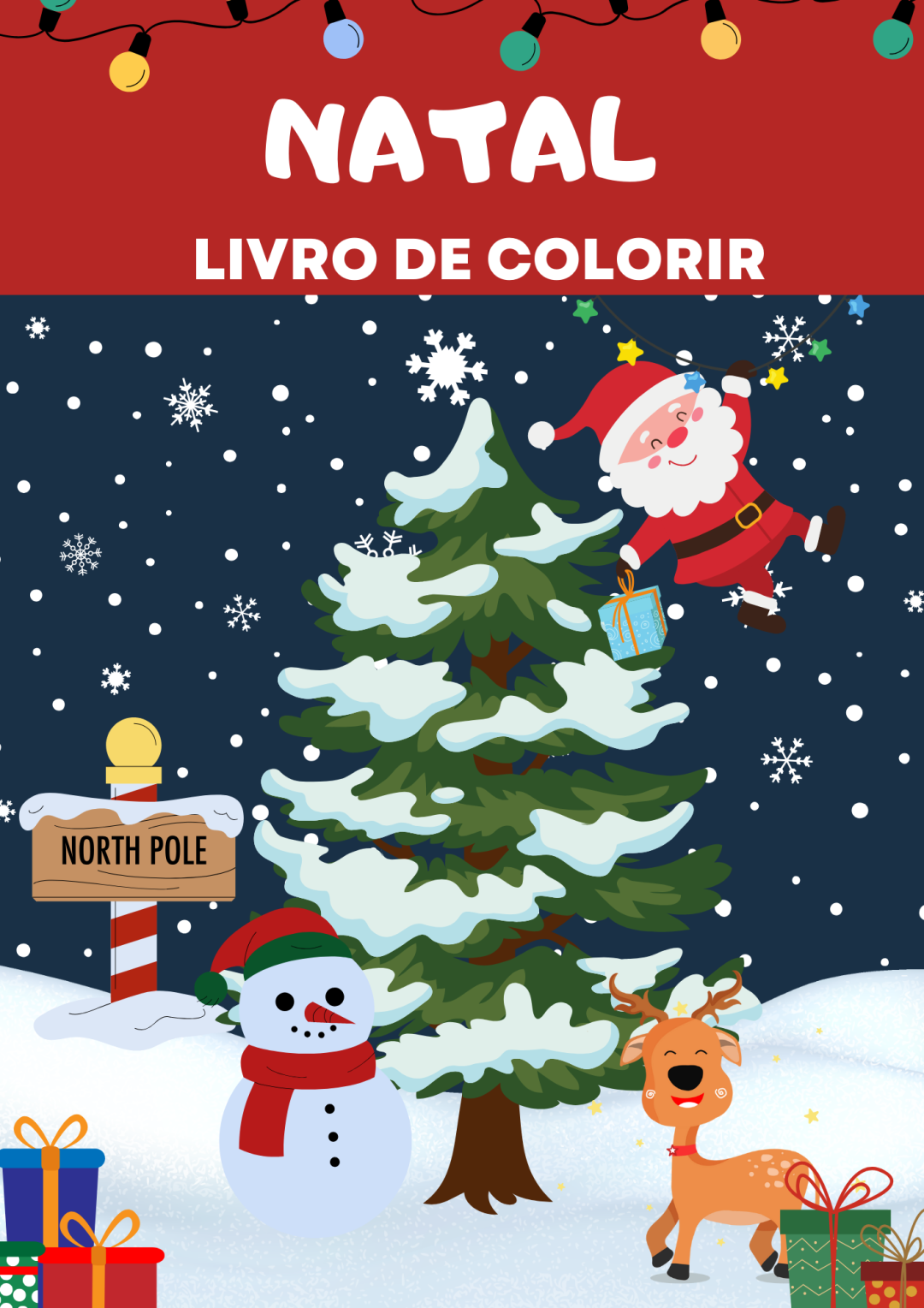 Caderno Para colorir - NATAL - Imagem 4
