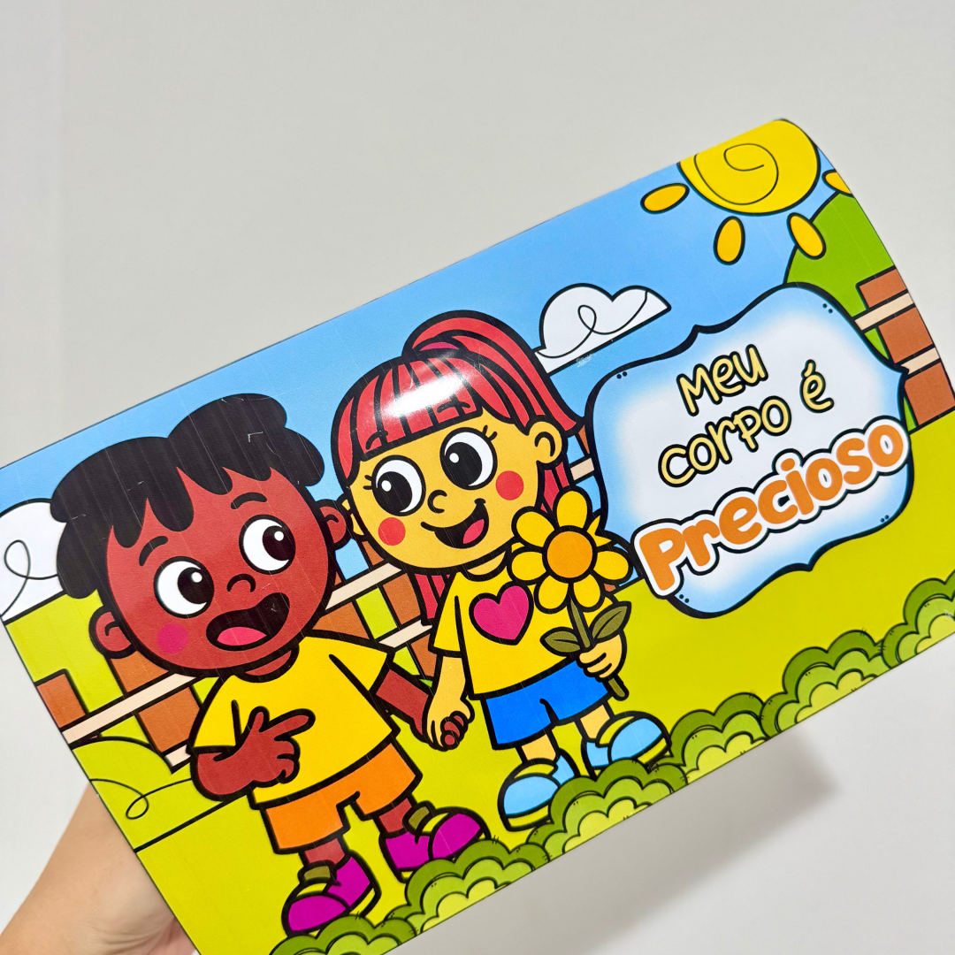 Livro 3D “Meu Corpo é Precioso”