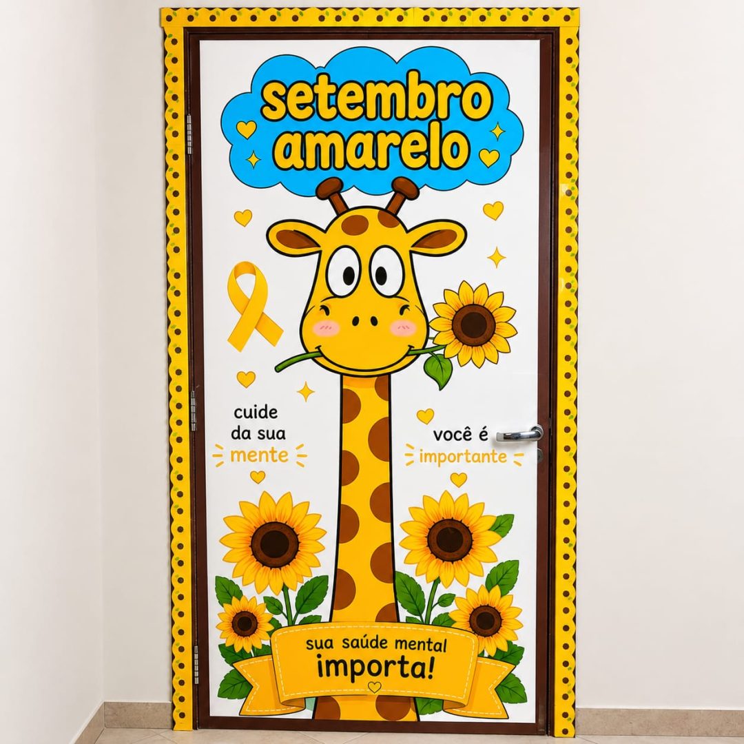 Painel de Porta Setembro Amarelo 